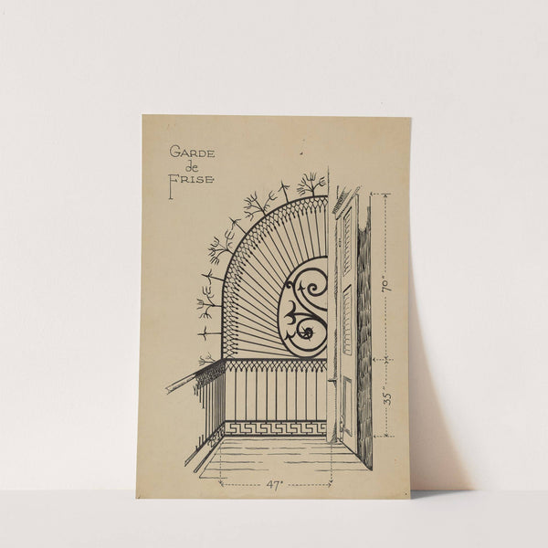 Iron Balcony Garde by Al Curry