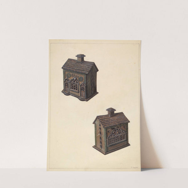 Iron Bank Bank by Clementine Fossek