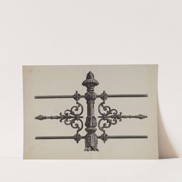 Iron Fence by Florence Huston