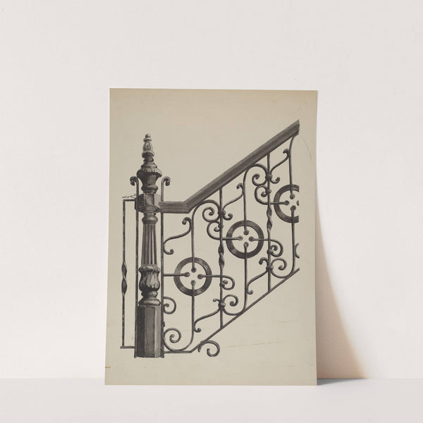 Iron Fence by Florence Huston