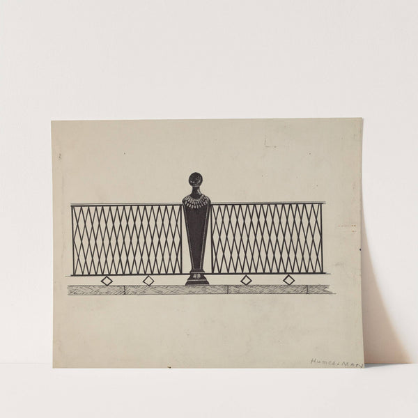 Iron Fence by Mary E. Humes