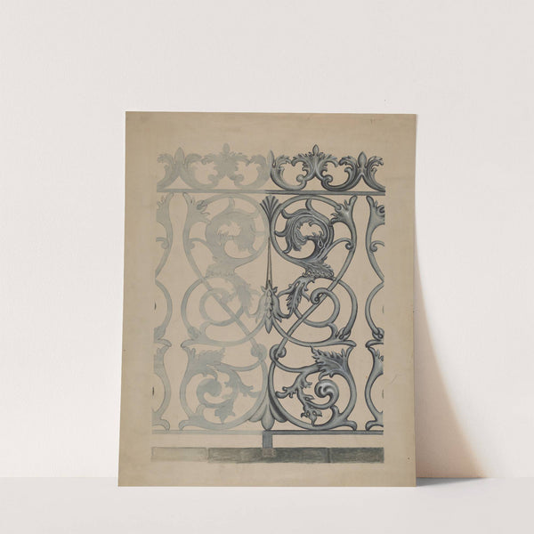 Iron Fence by Albert Eyth