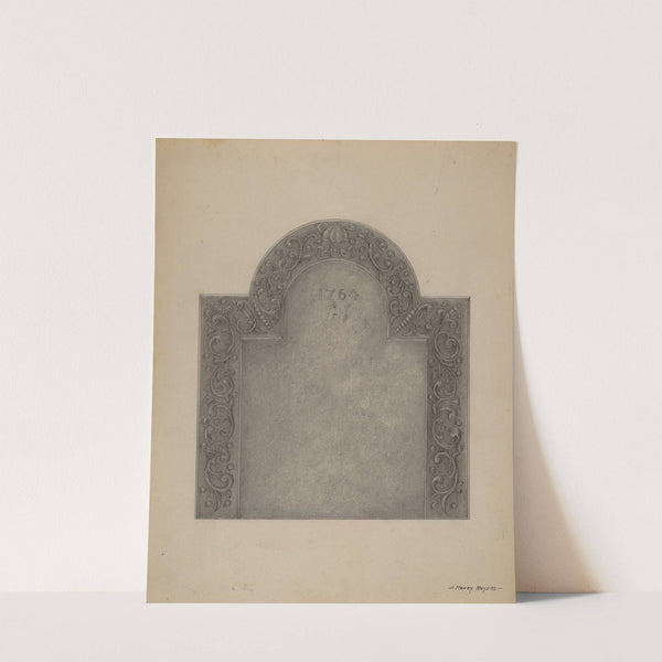 Iron Fireback by Henry Meyers