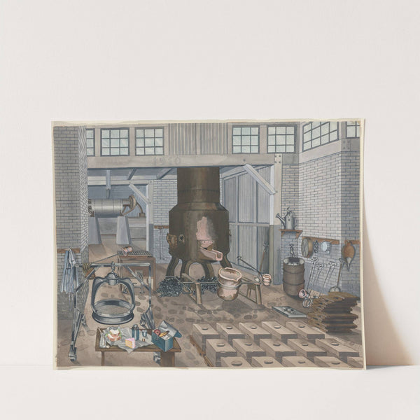 Iron Foundry, 1910 by Perkins Harnly