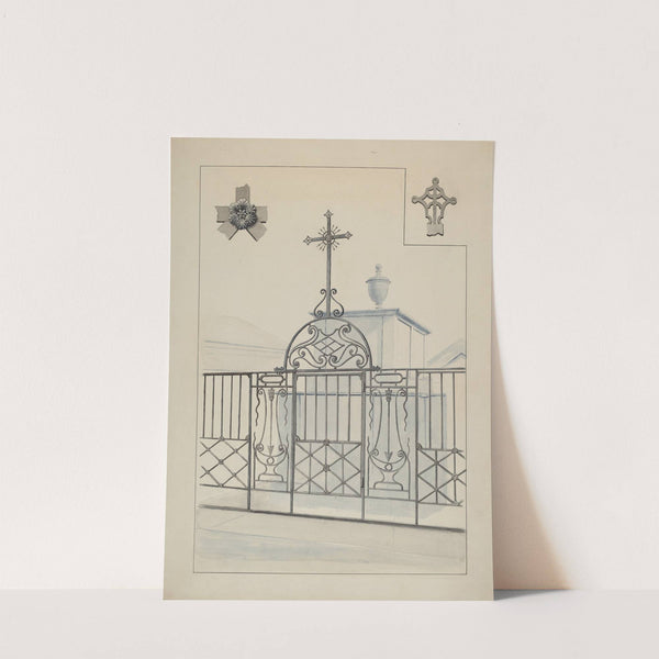 Iron Gate and Fence by Lucien Verbeke