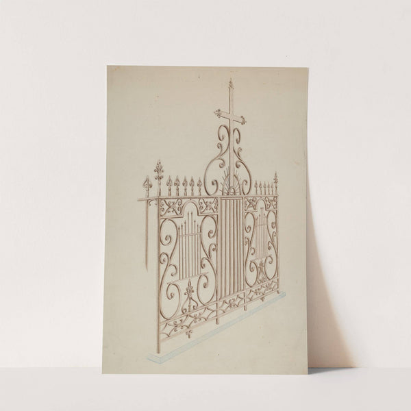 Iron Gate and Fence by Lucien Verbeke