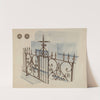 Iron Gate and Fence by Ray Price