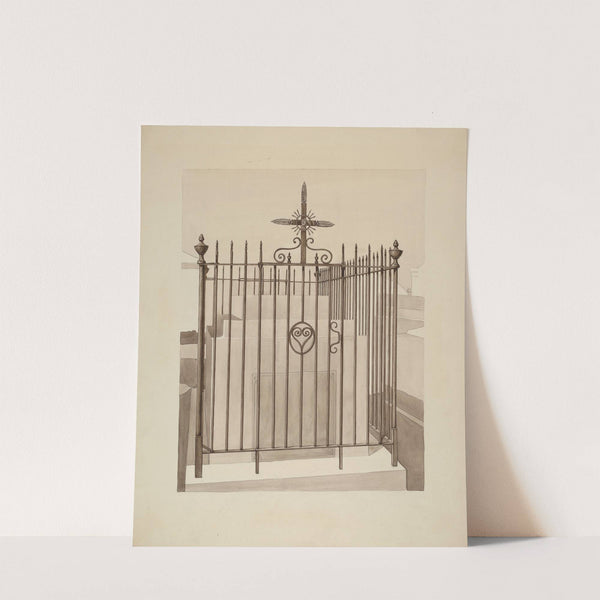 Iron Gate and Fence by Arelia Arbo