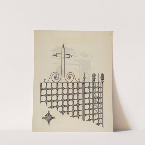 Iron Gate and Fence by Joseph L. Boyd