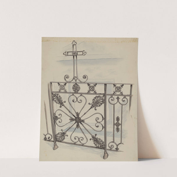 Iron Gate and Fence by Joseph L. Boyd