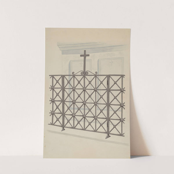 Iron Gate and Fence by Joseph L. Boyd