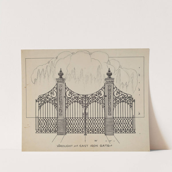 Iron Gates by Lucien Verbeke