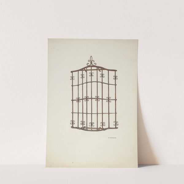 Iron Grille (1941) by William Kieckhofel