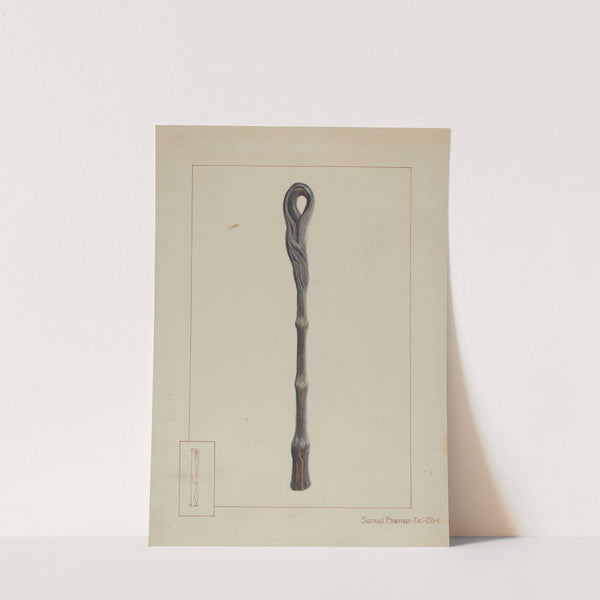 Iron Hitching Post by Samuel Fineman