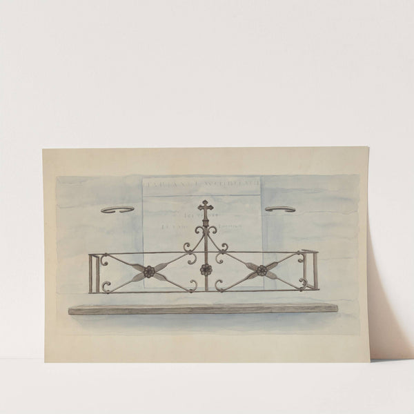 Iron Railing by Lucien Verbeke