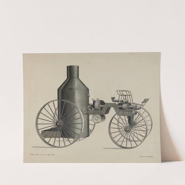 Iron Steam Fire Engine by Harry G. Aberdeen