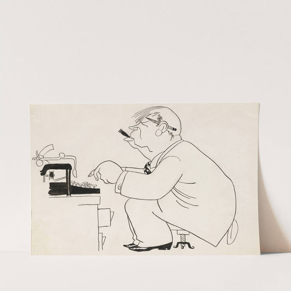 Irvin Shrewsbury Cobb (1923) by Walter K. Kinstler