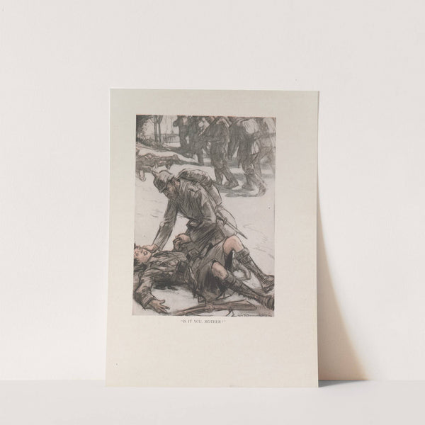 Is It You, Mother (1916-1917) by Louis Raemaekers
