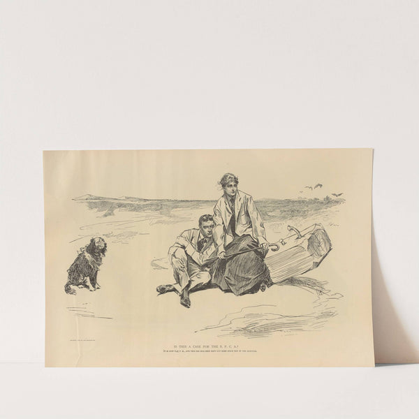 Is this a case for the S. P. C. A. (1893-1900) by Charles Dana Gibson