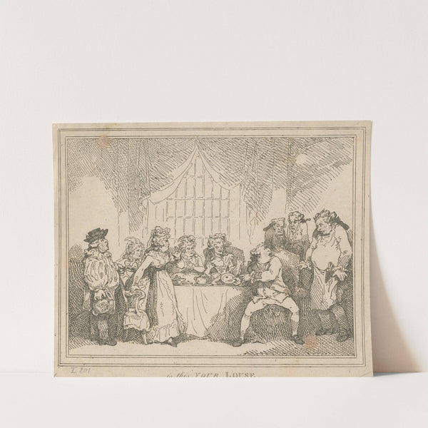 Is this your louse by Thomas Rowlandson