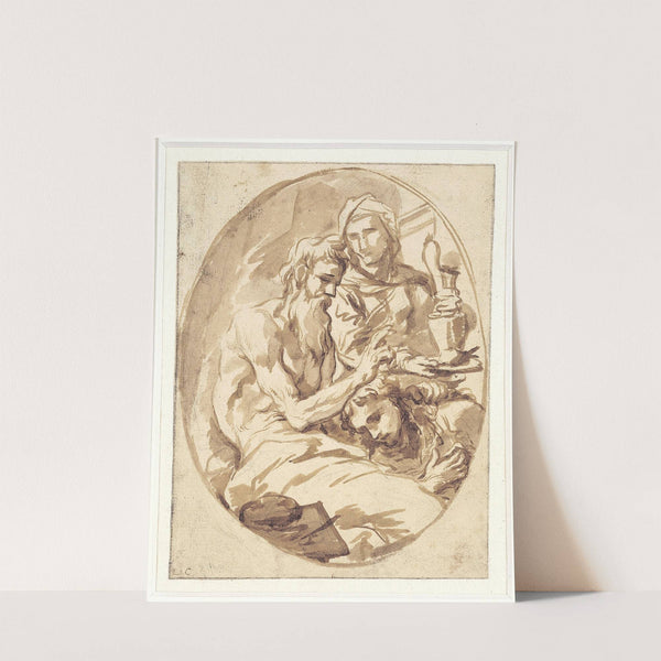 Isaac blesses Jacob by Alessandro Magnasco