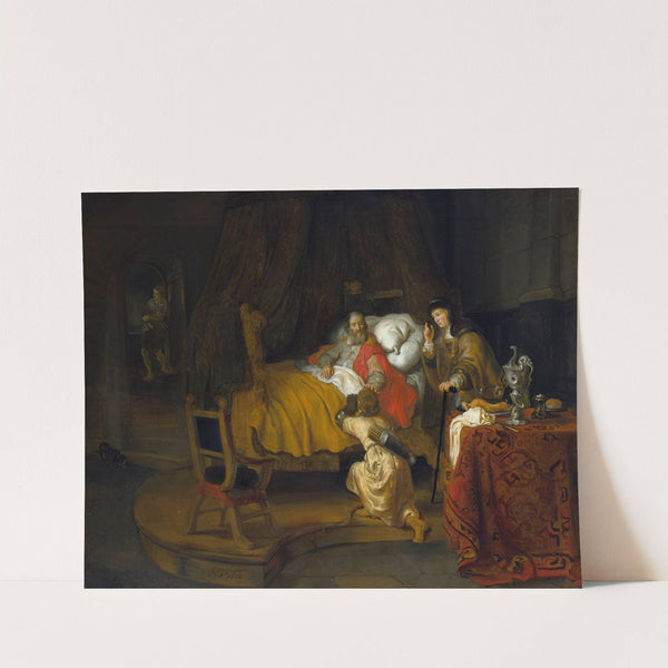 Isaac Blessing Jacob by Gerbrand van den Eeckhout