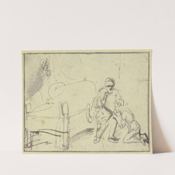 Isaac blessing Jacob by Samuel van Hoogstraten