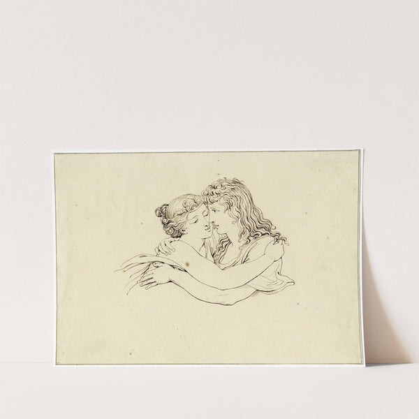 Isaäc en Rebecca: schildering in de Loggia (Vaticaan) by David Humbert de Superville