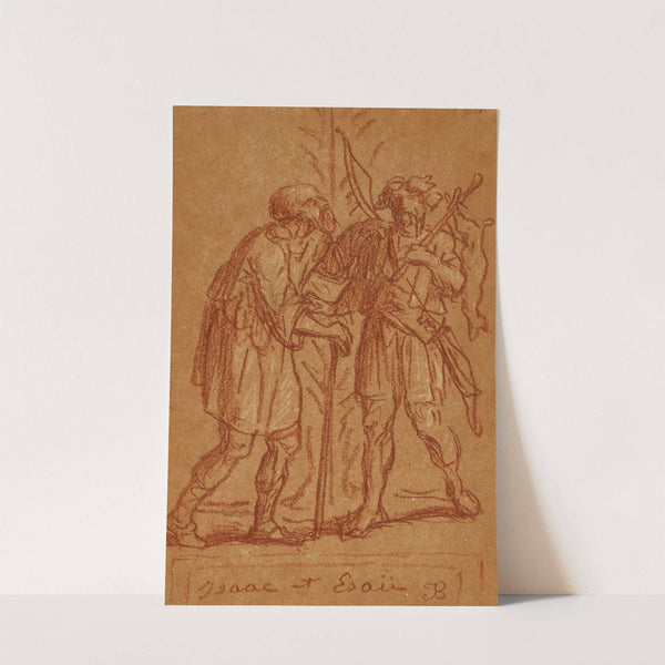 Isaac et Esaü (1843) by Jean-François Brémond