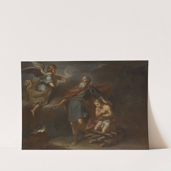 Isaac’s sacrifice (1734) by Georg Engelhard Schröder