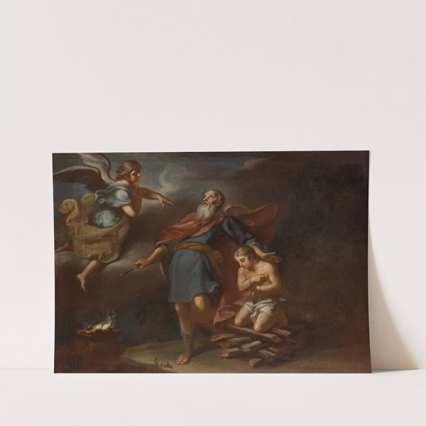 Isaac’s sacrifice (1734) by Georg Engelhard Schröder