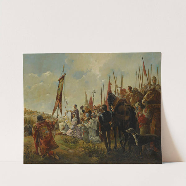 Isabella I Of Castile, Conqueror Of Granada by Antonio Casanova y Estorach