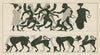 Ischys and Coronis, or two Niobids, conducted by two genies of the Netherworld to Apollo and Diana (1844-1861)