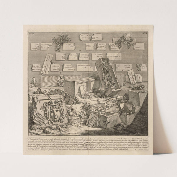 Iscrizioni de Liberti e Servi (c. 1750–56) by Giovanni Battista Piranesi