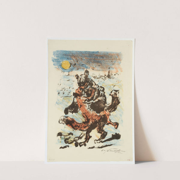 Isegrims Gattin Giremund Gibt Sich Reinecke Hin (1920) by Lovis Corinth