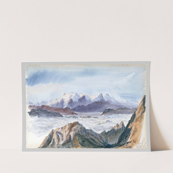 Iselle from Mount Pilatus by John Singer Sargent