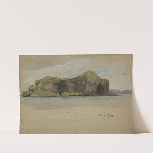 Island of Staffa by Edwin Austin Abbey
