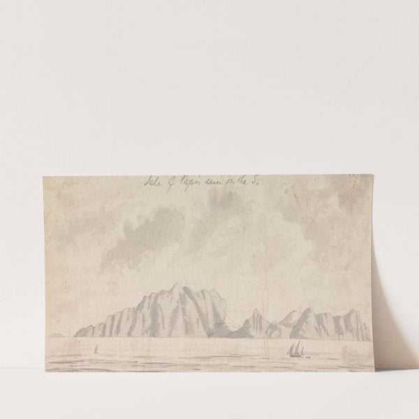 Isle of Capri Seen on the South (1777 to 1778) by Henry Swinburne