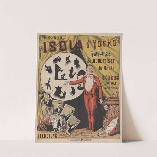 Isola d’Yorka, premier silhouettiste du monde. illusions (1888-1894) by Imp. Charles Lévy