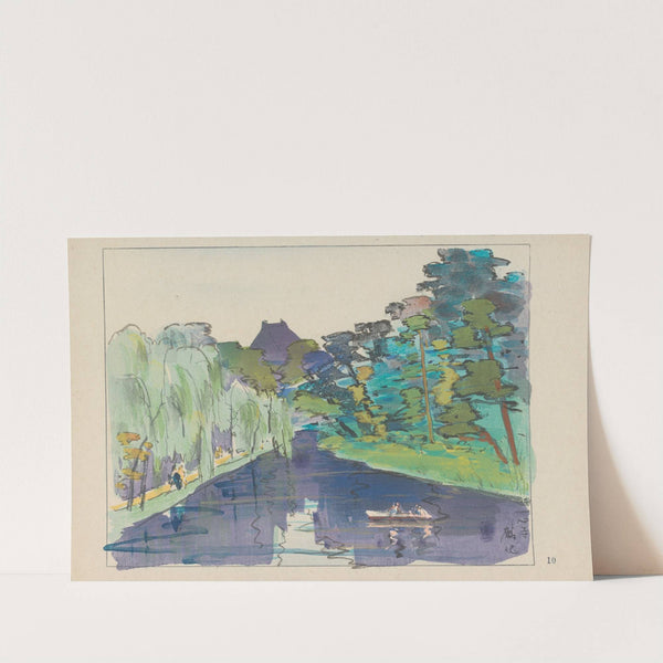 Isshinji, temple of the tea house with eight windows (1947) by Akamatsu Rinsaku