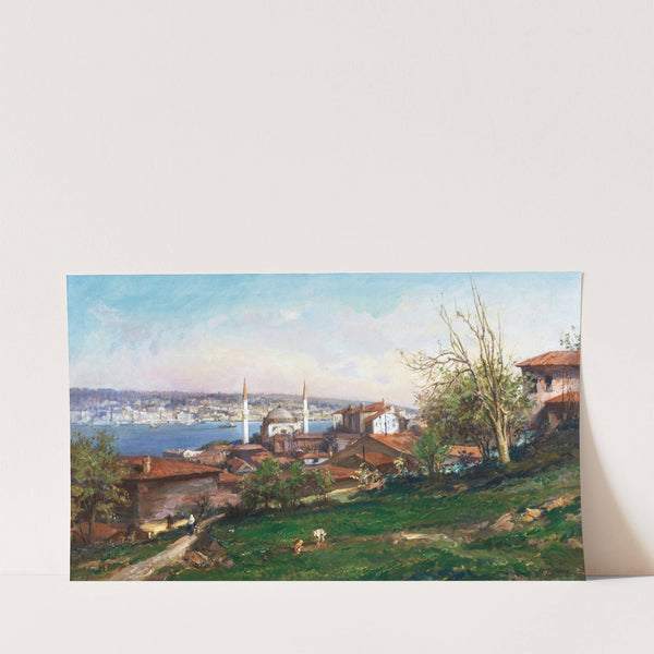 Istanbul, on the Slopes of Üsküdar by Fausto Zonaro