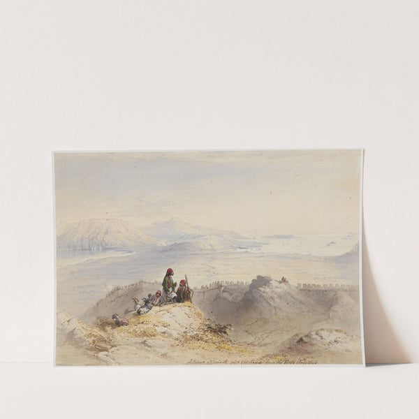 Isthmus of Corinth by William Henry Bartlett