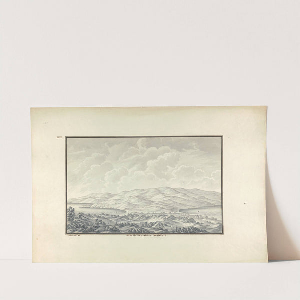 Is'Tmo di Cizico unito al Continente by Giovanni Battista Borra