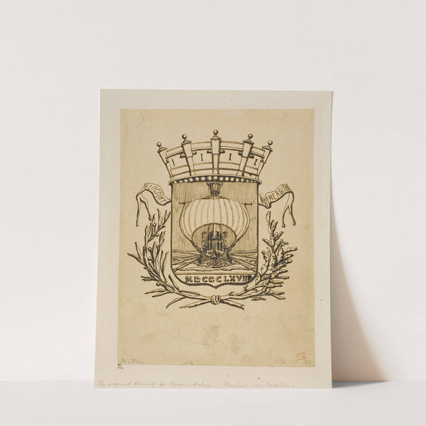 It Rocks but is Not Sunk (1854) by Charles Meryon