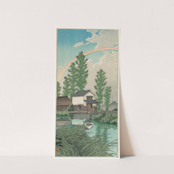 Itako no natsu (Summer at Itako) (1945) by Kawase Hasui