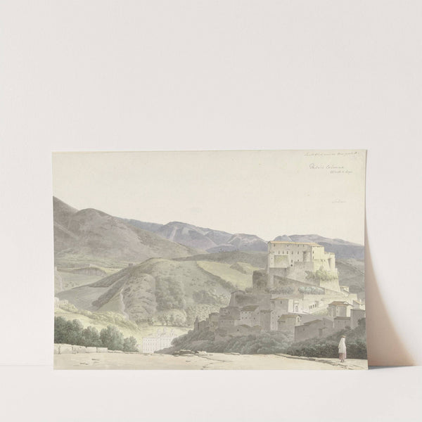 Italiaans landschap bij Subiaco (1787 - 1847) by Josephus Augustus Knip