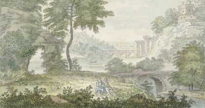 Italiaans landschap (1706 - 1759)