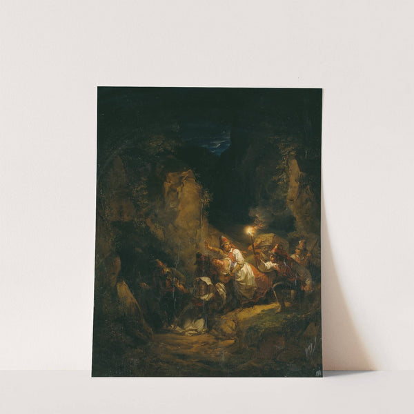 Italian Bandits Abducting Some Women (1823) by Alexander Lauréus