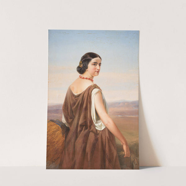 Italian beauty by August Carl Vilhelm Thomsen