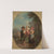 Italian children at play with dog by Johann Baptist Kirner